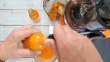 Suco de espinheiro-mar com limão e mel - Preparação etapa 5