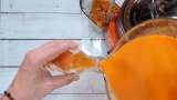 Suco de espinheiro-mar com gengibre, limão e mel - Preparação etapa 5