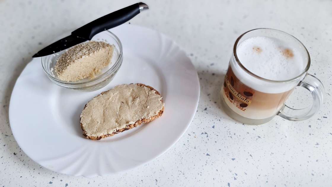 Pasta de gergelim branco tahini simples e sem açúcar, foto 13