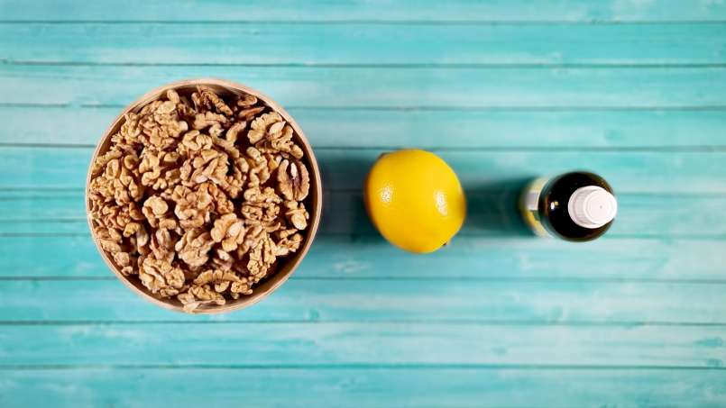 Mel com nozes, limão e própolis para imunidade, foto 3