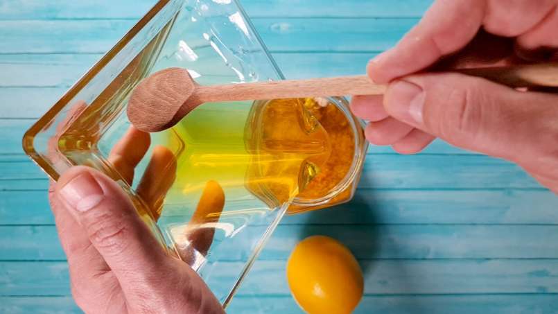 Mel com nozes, limão e própolis para imunidade, foto 7