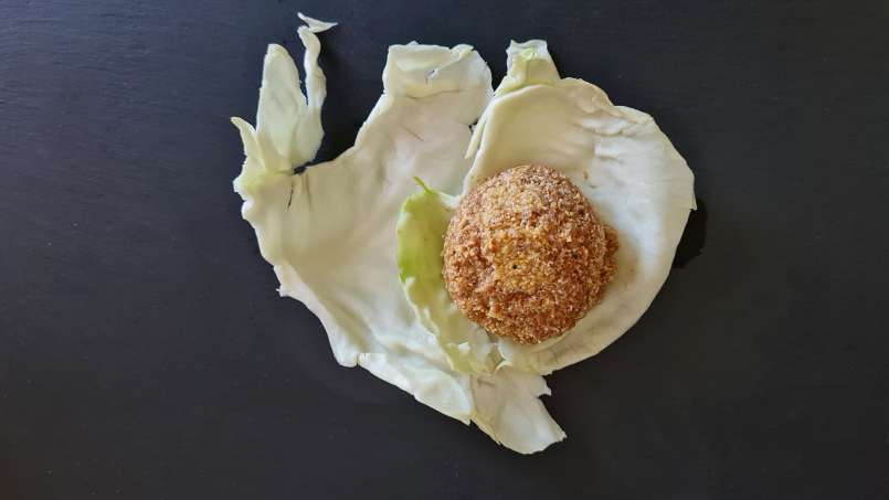 Cataplasma com folhas de repolho e loys, foto 5